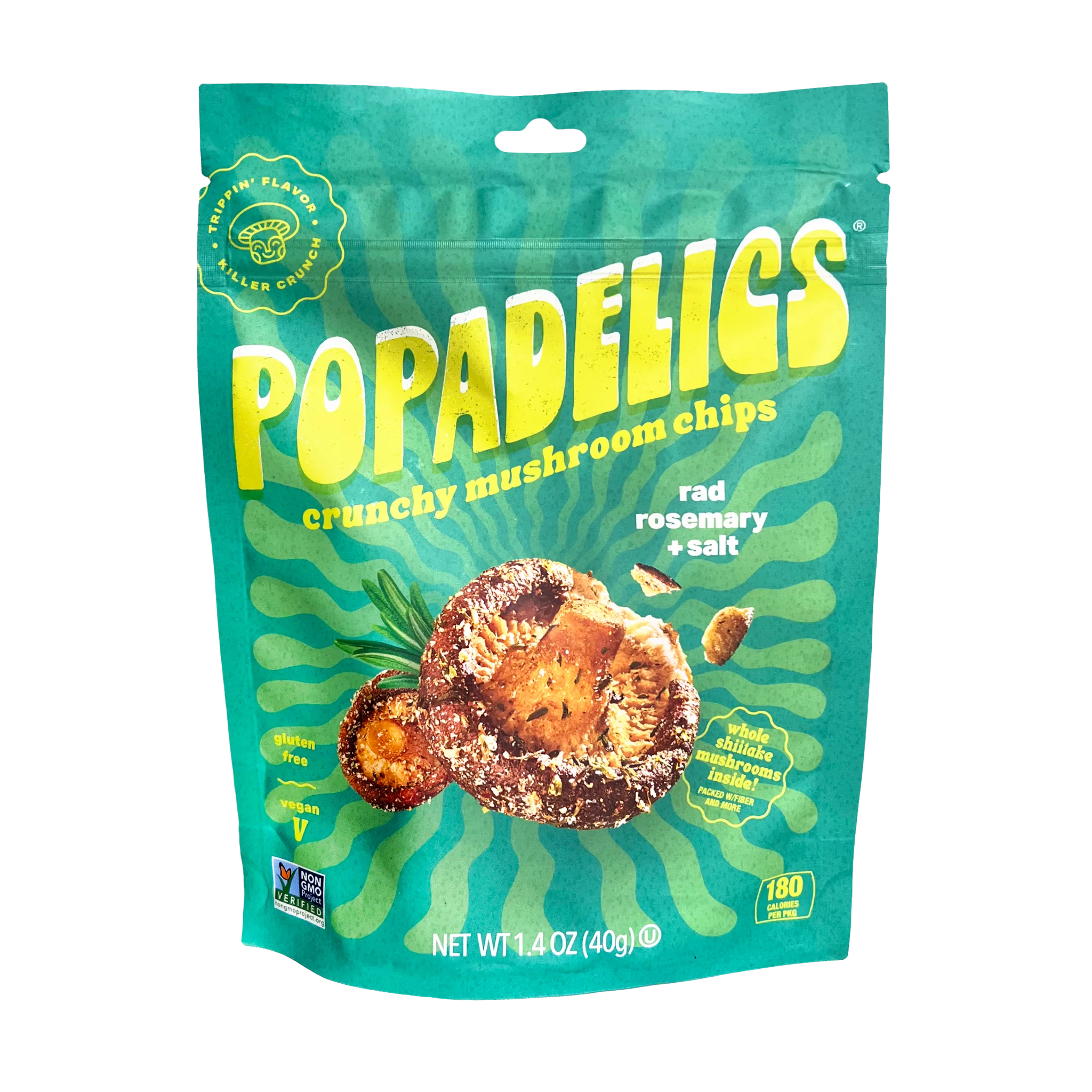 Popadelics Crunchy Mushroom Chips - Variety Pack - Image 7
