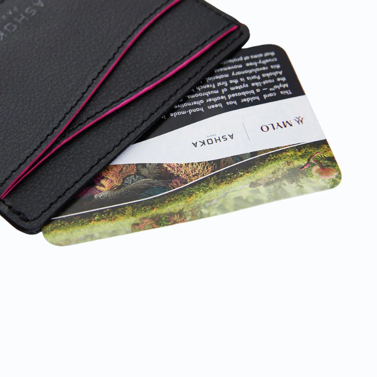 Mylo™ Mushroom Card Holder – Pink - Image 4