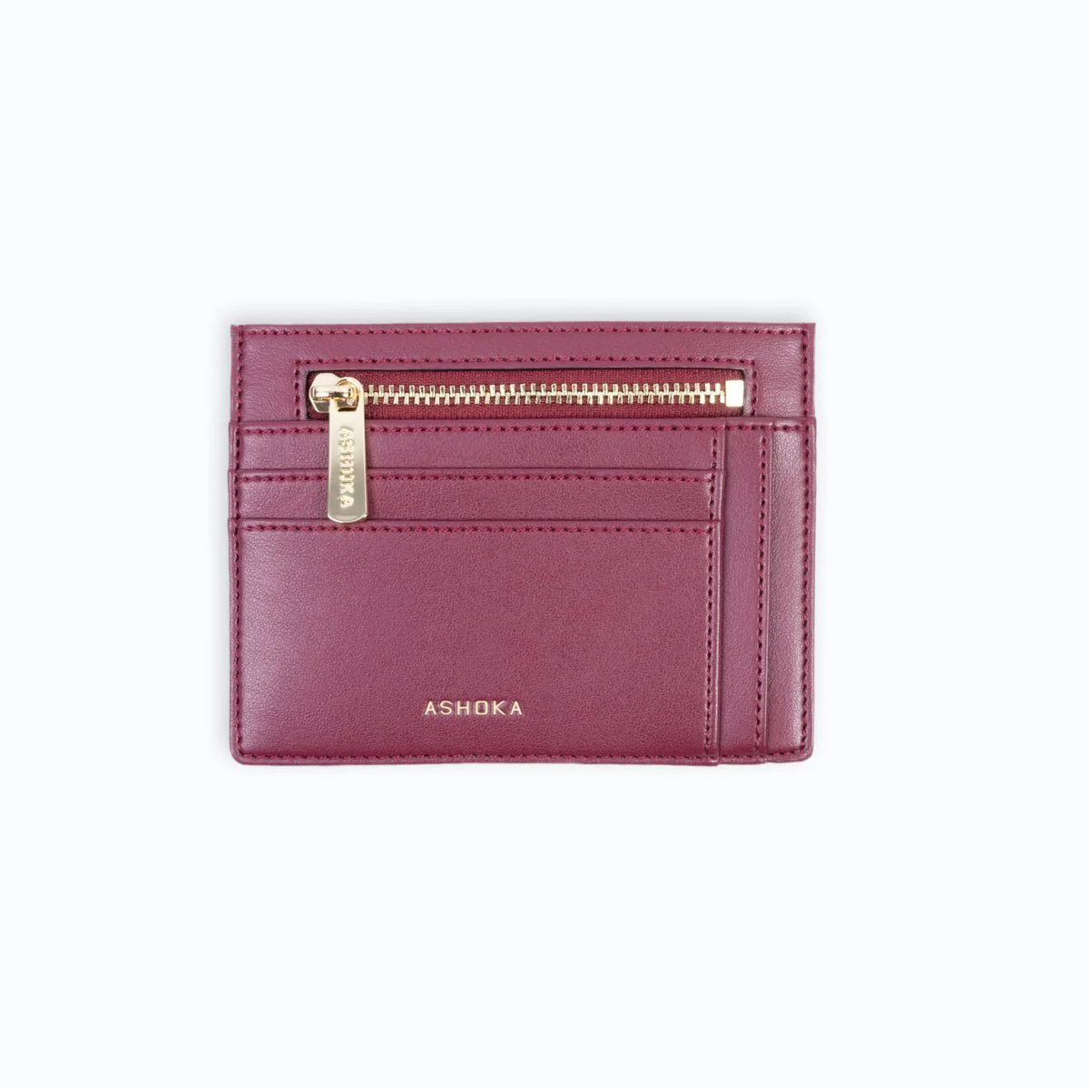 Uppeal™ Bordeaux Zipped Card Holder