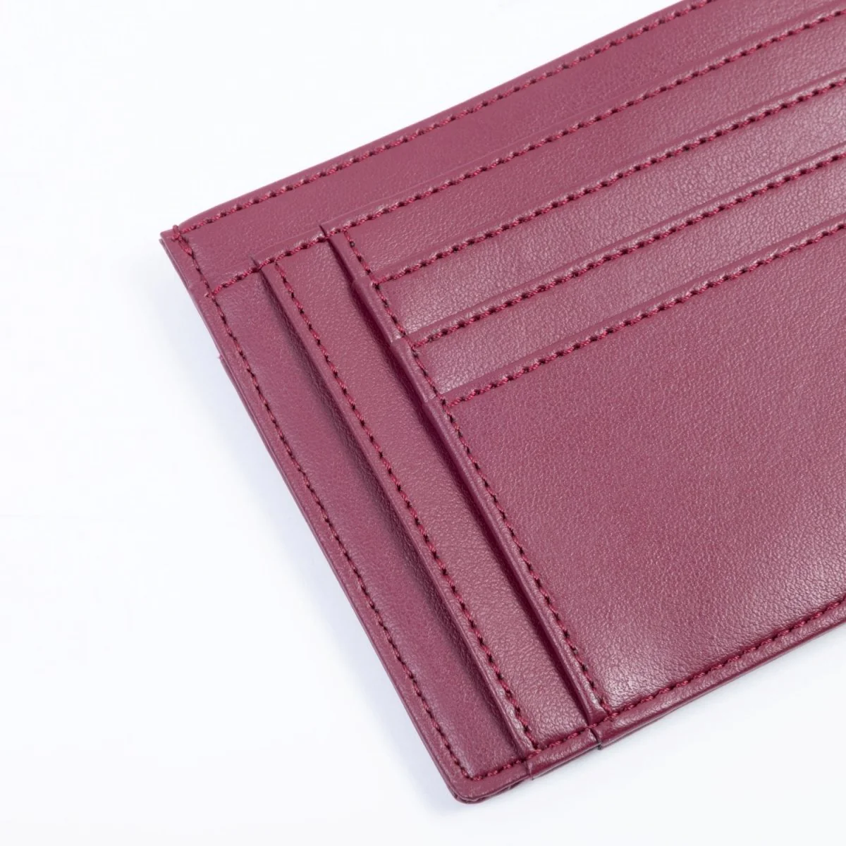 Uppeal™ Bordeaux Zipped Card Holder - Image 3