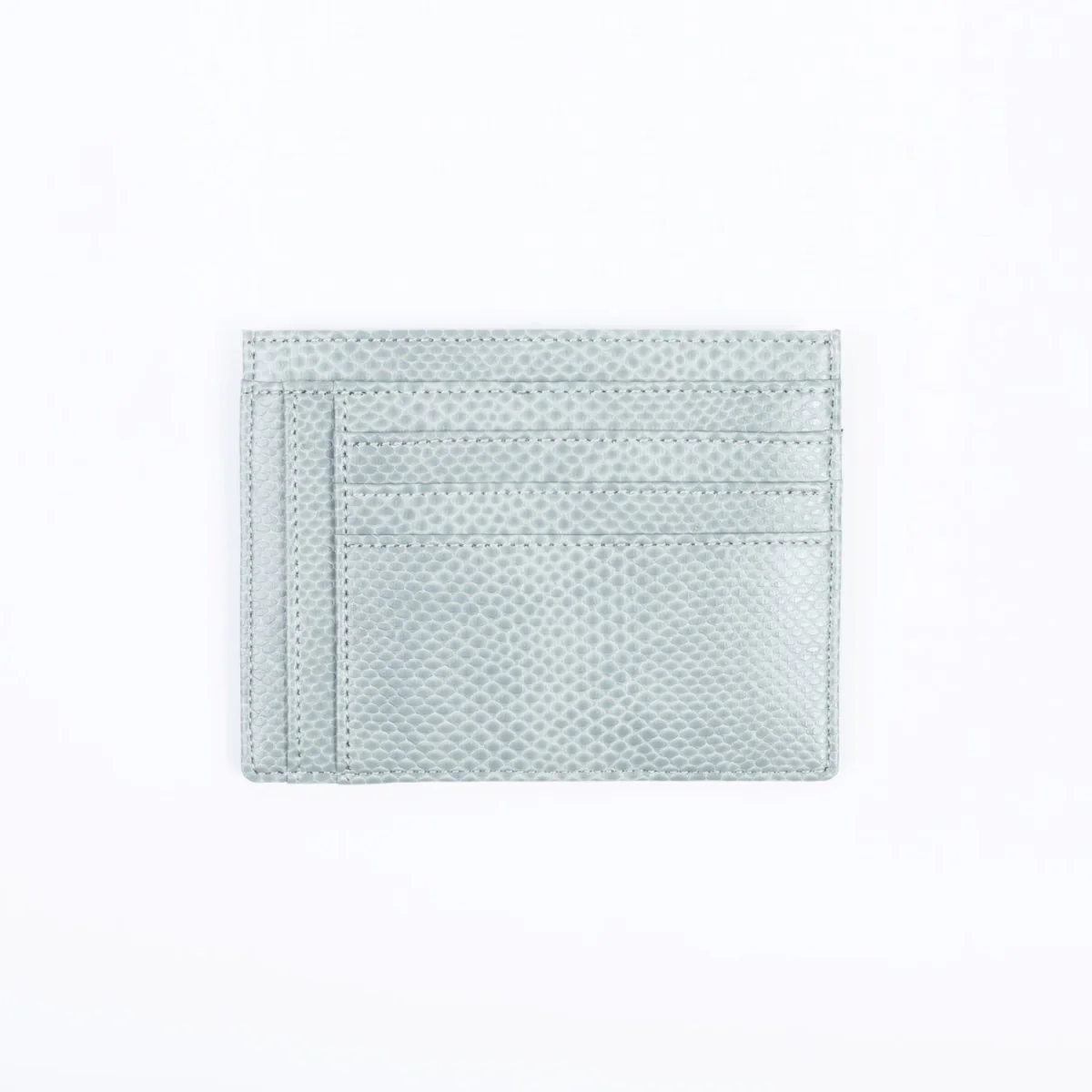 Zipped Uppeal™ Blue Grey Lizard Card Holder - Image 2