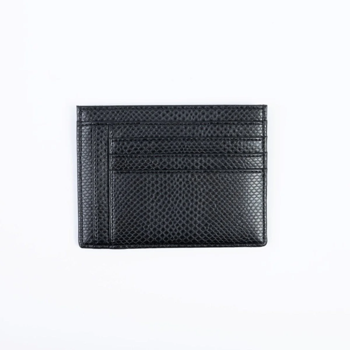 Zipped Uppeal™ Black Lizard Card Holder - Image 2