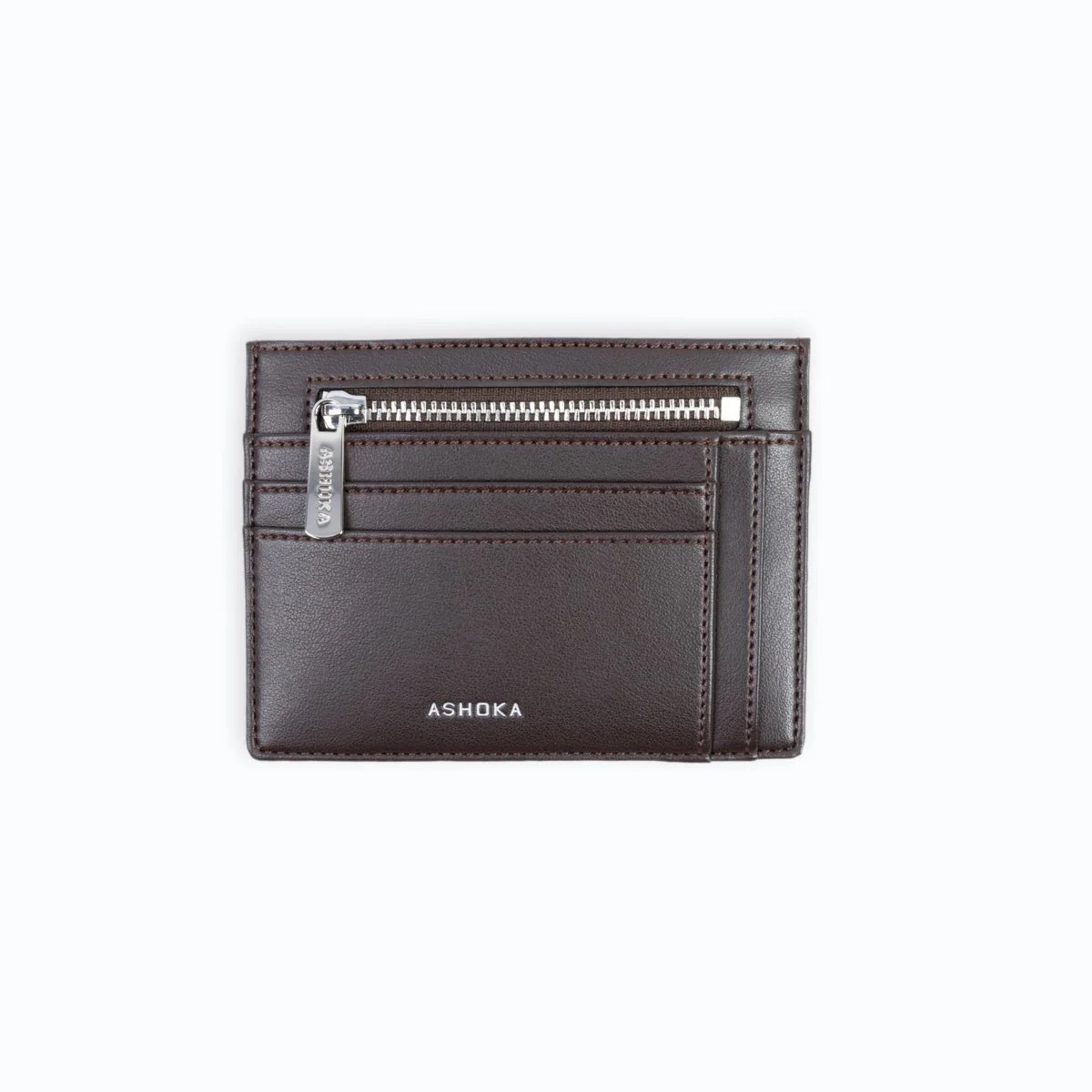 Uppeal™ Brown Zipped Card Holder