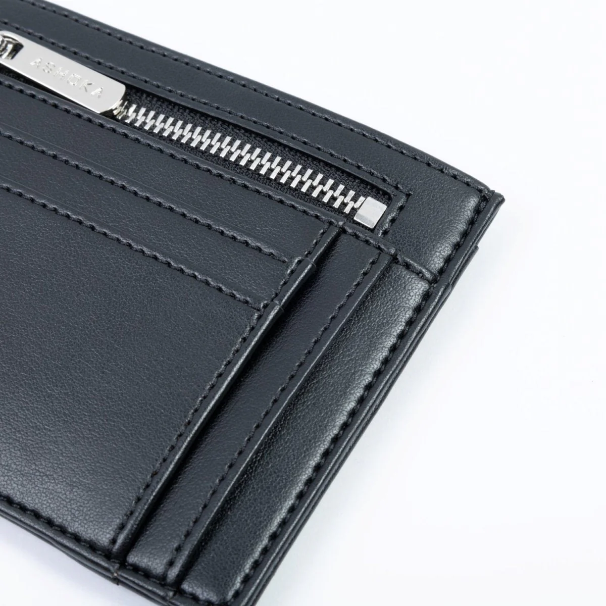 Zipped Uppeal™ Black Card Holder - Image 3