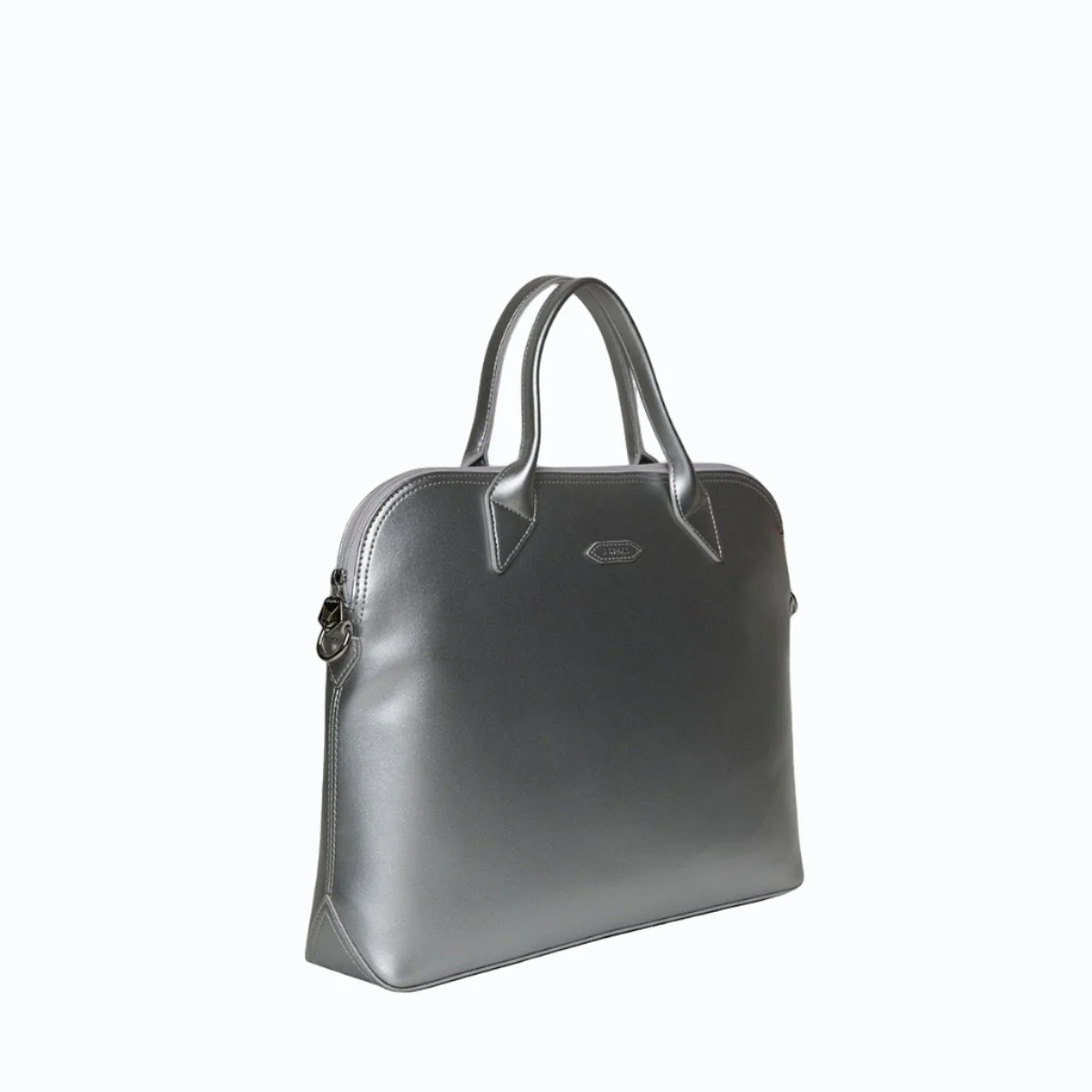City Full Uppeal™ Silver Briefcase - Image 2