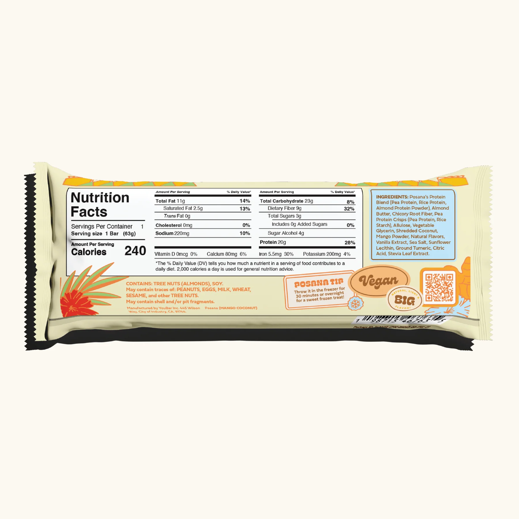 Posana Mango Coconut Turmeric (12-pack) - Image 2