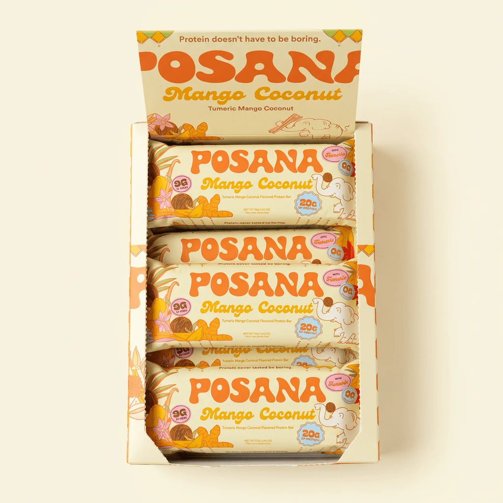 Posana Mango Coconut Turmeric (12-pack) - Image 3