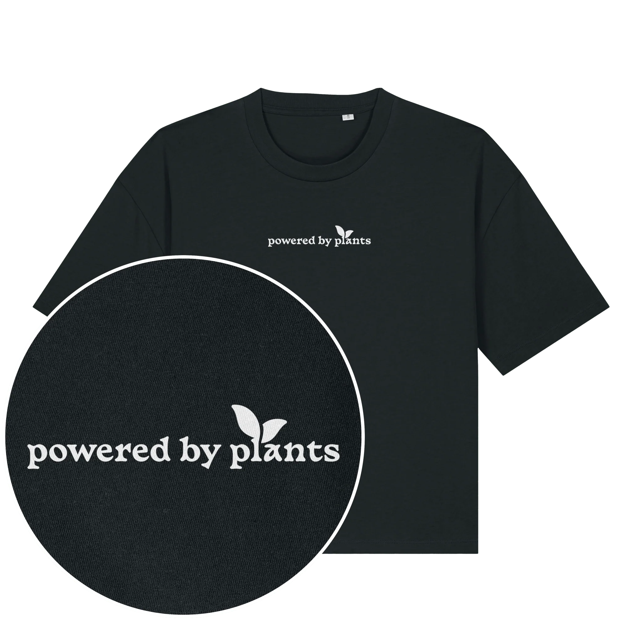 Powered By Plants Women's Boxy T-Shirt - Image 5