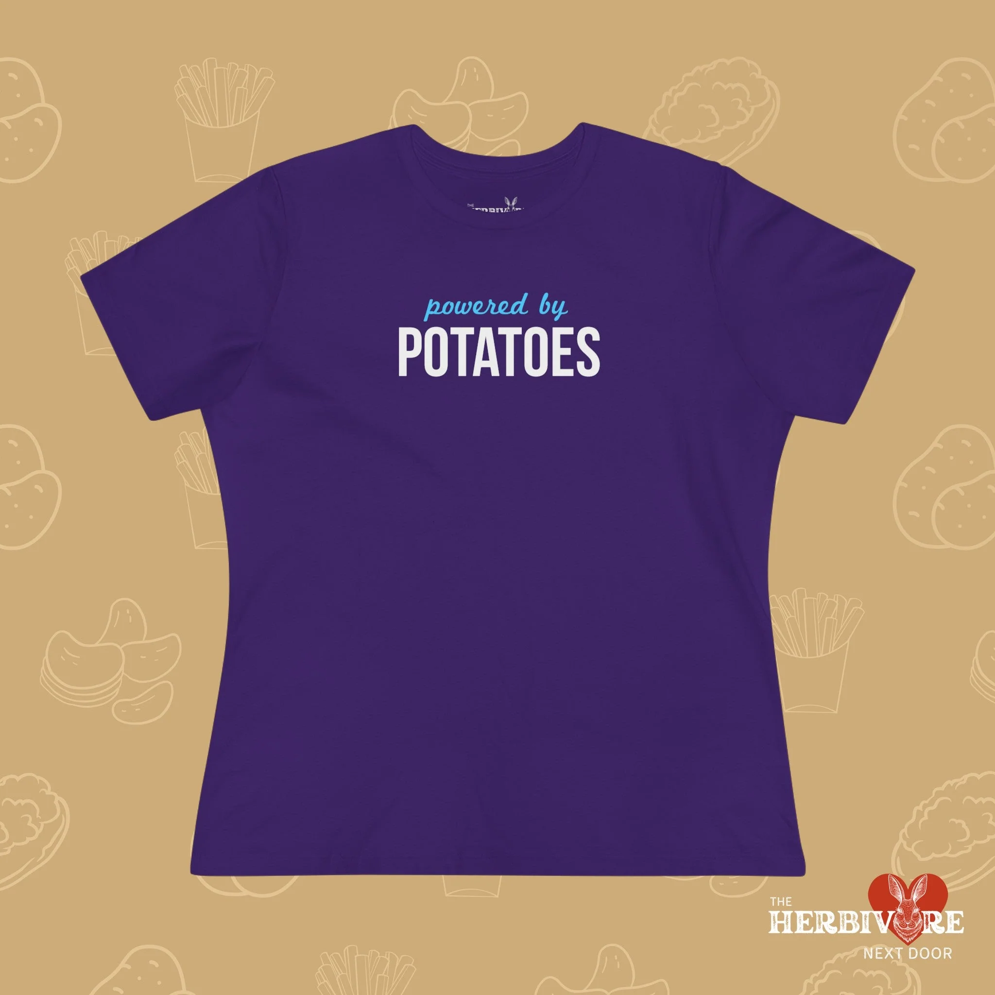 Powered by Potatoes - Women's Style T-Shirt - Image 5