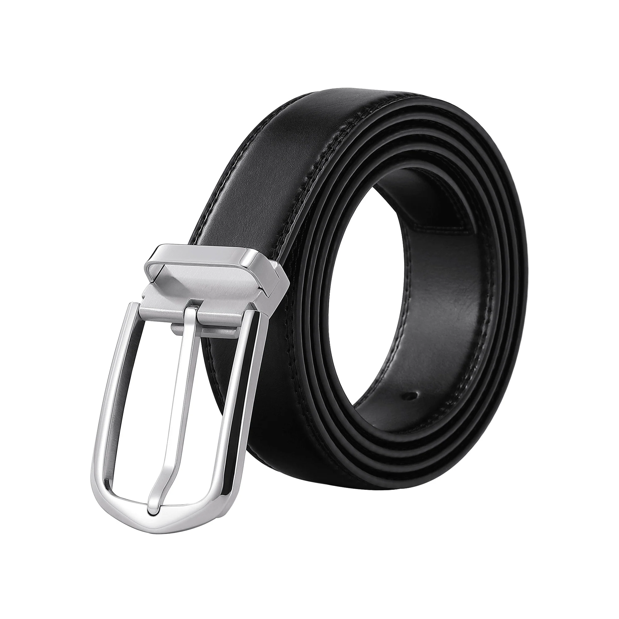 Forward SS - Cut to Fit Vegan Belt - Silver Buckle