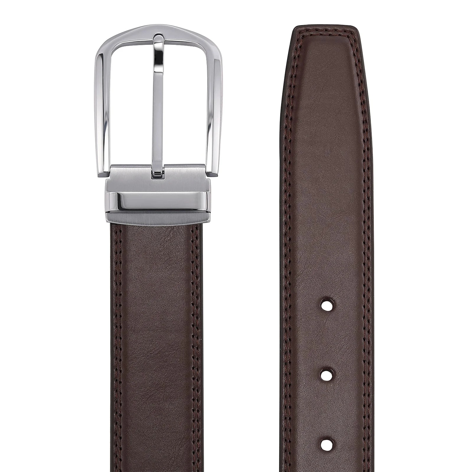 Forward SS - Cut to Fit Vegan Belt - Silver Buckle - Image 6