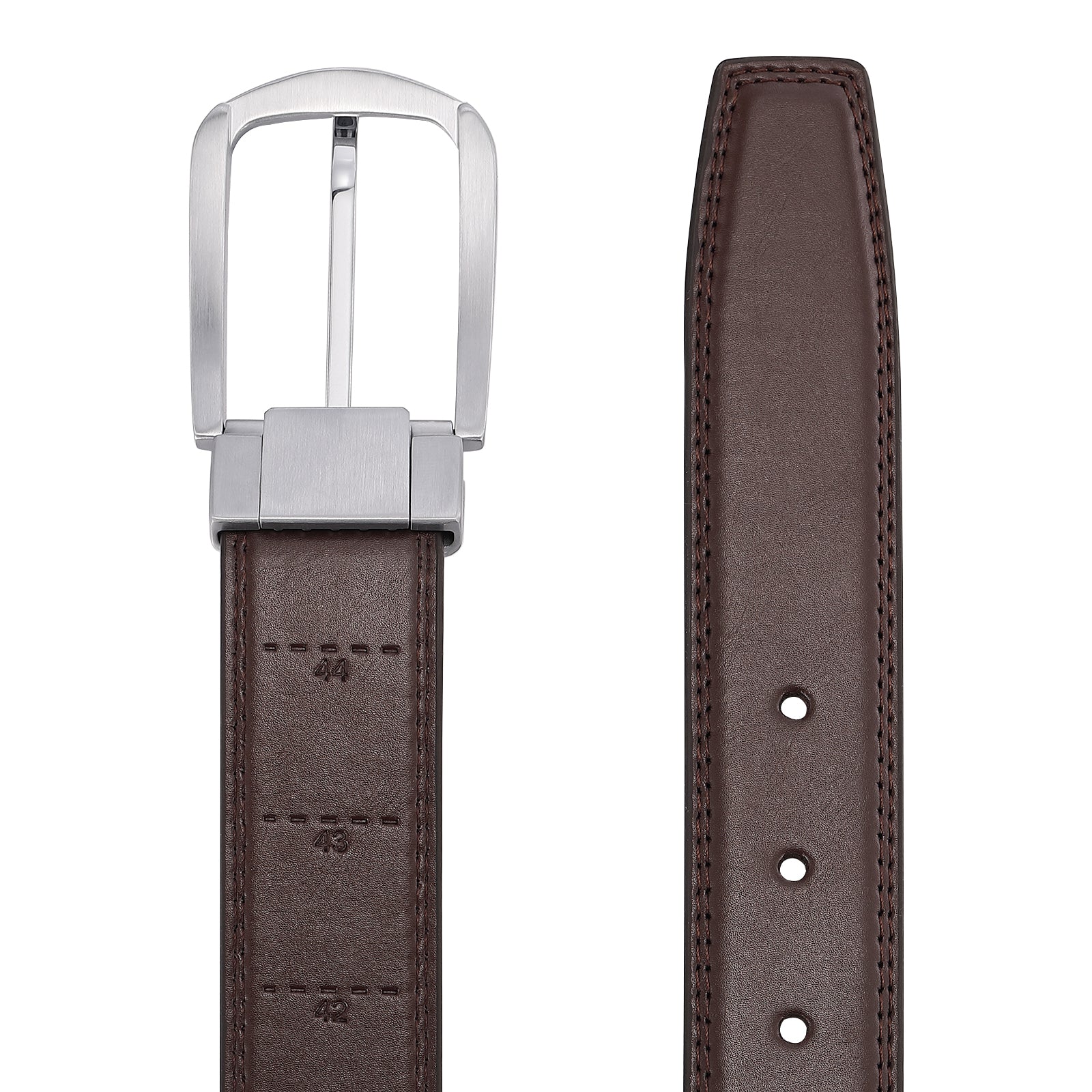 Forward SS - Cut to Fit Vegan Belt - Silver Buckle - Image 7