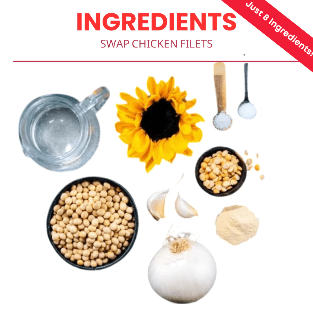 Premium Plant-Based Chicken Filets – Just 8 Ingredients, 19g Protein - Image 4