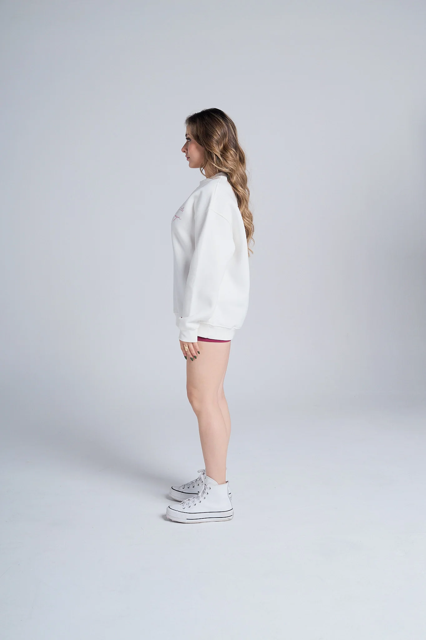 Pretty vegan girls Crewneck - Image 6