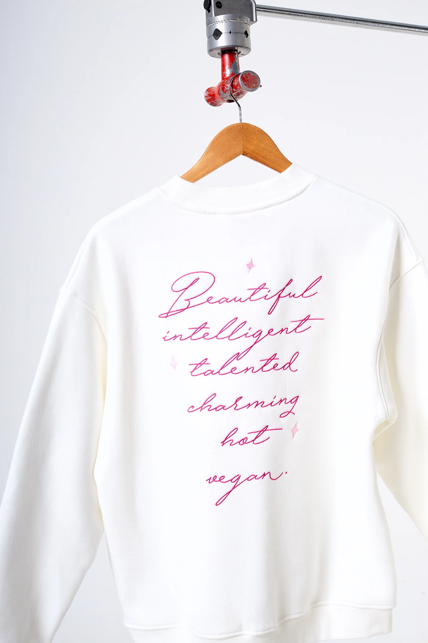 Pretty vegan girls Crewneck - Image 8