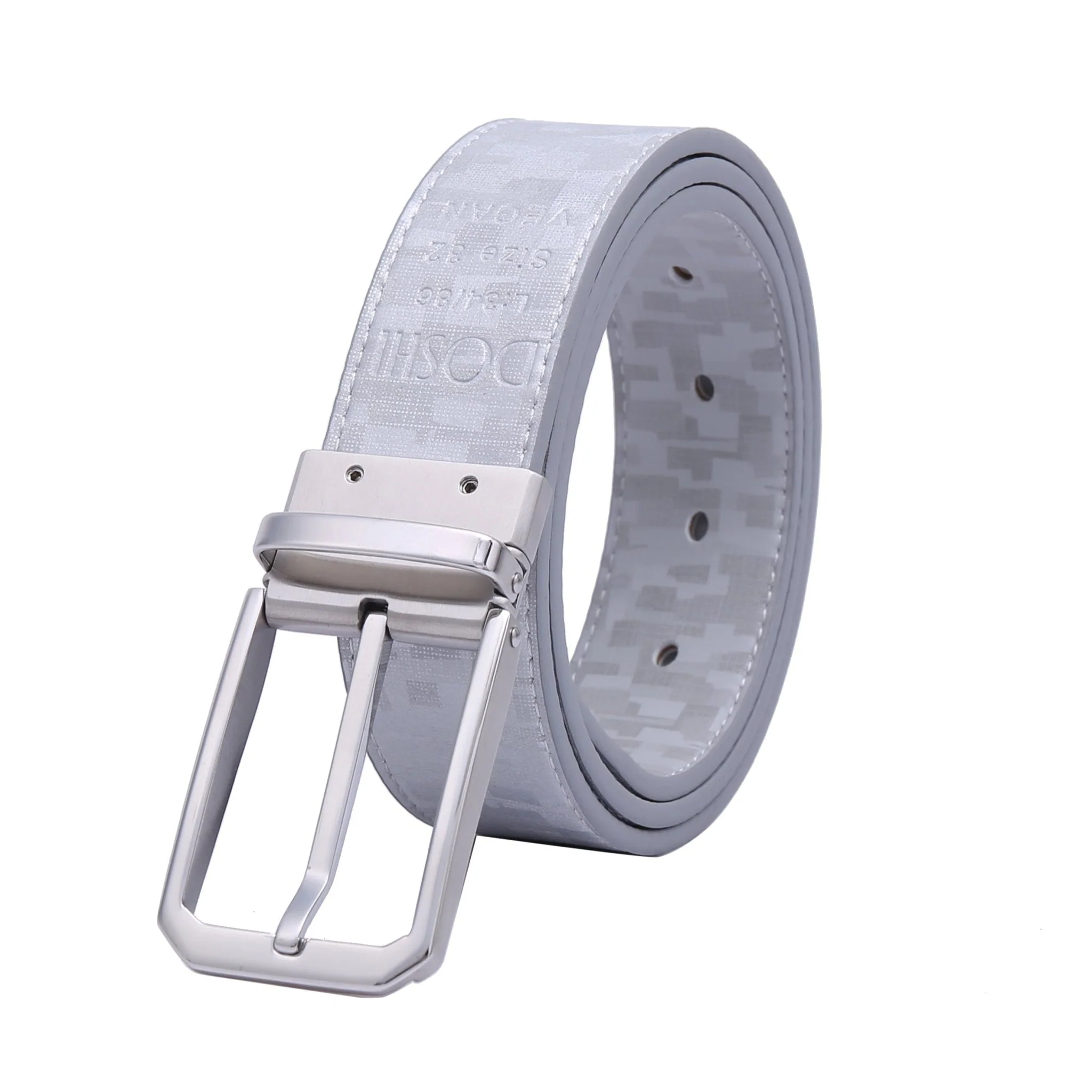 Professional Reversible 1 - Polished SS - Golf Vegan Belt - Image 11