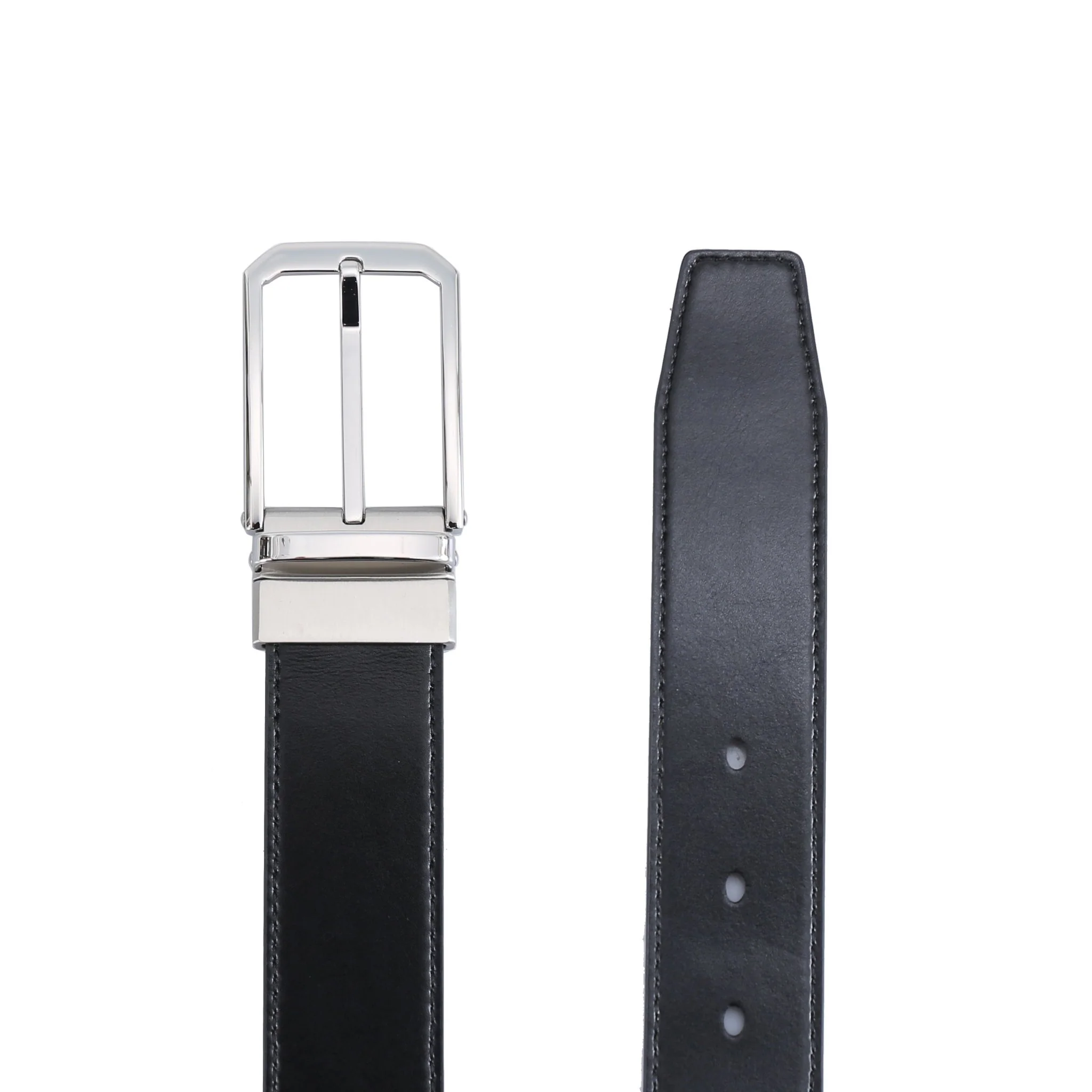 Professional Reversible 1 - Polished SS - Golf Vegan Belt - Image 6