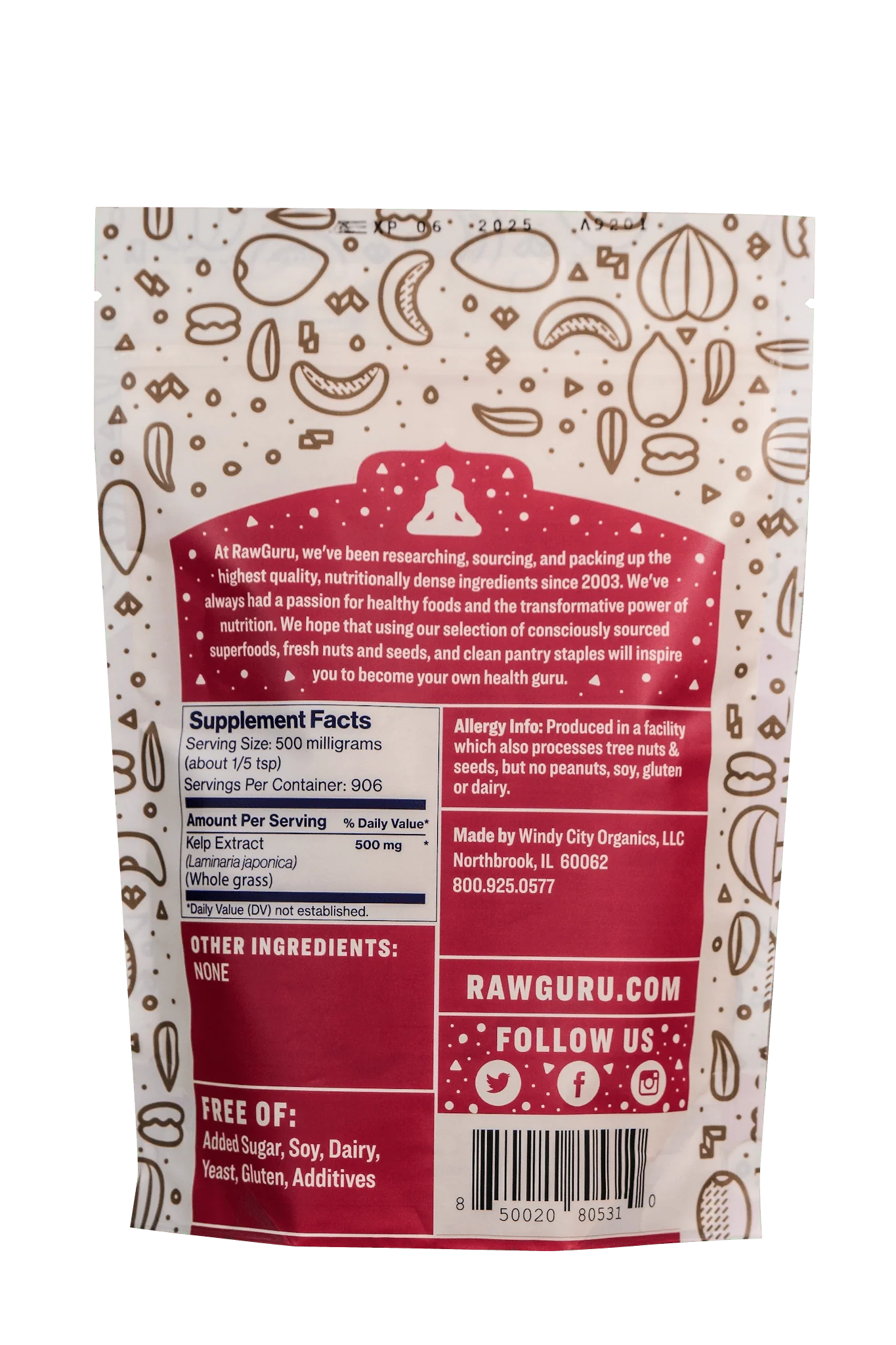 RawGuru Pure Seaweed Kelp Extract - 16oz - Image 2