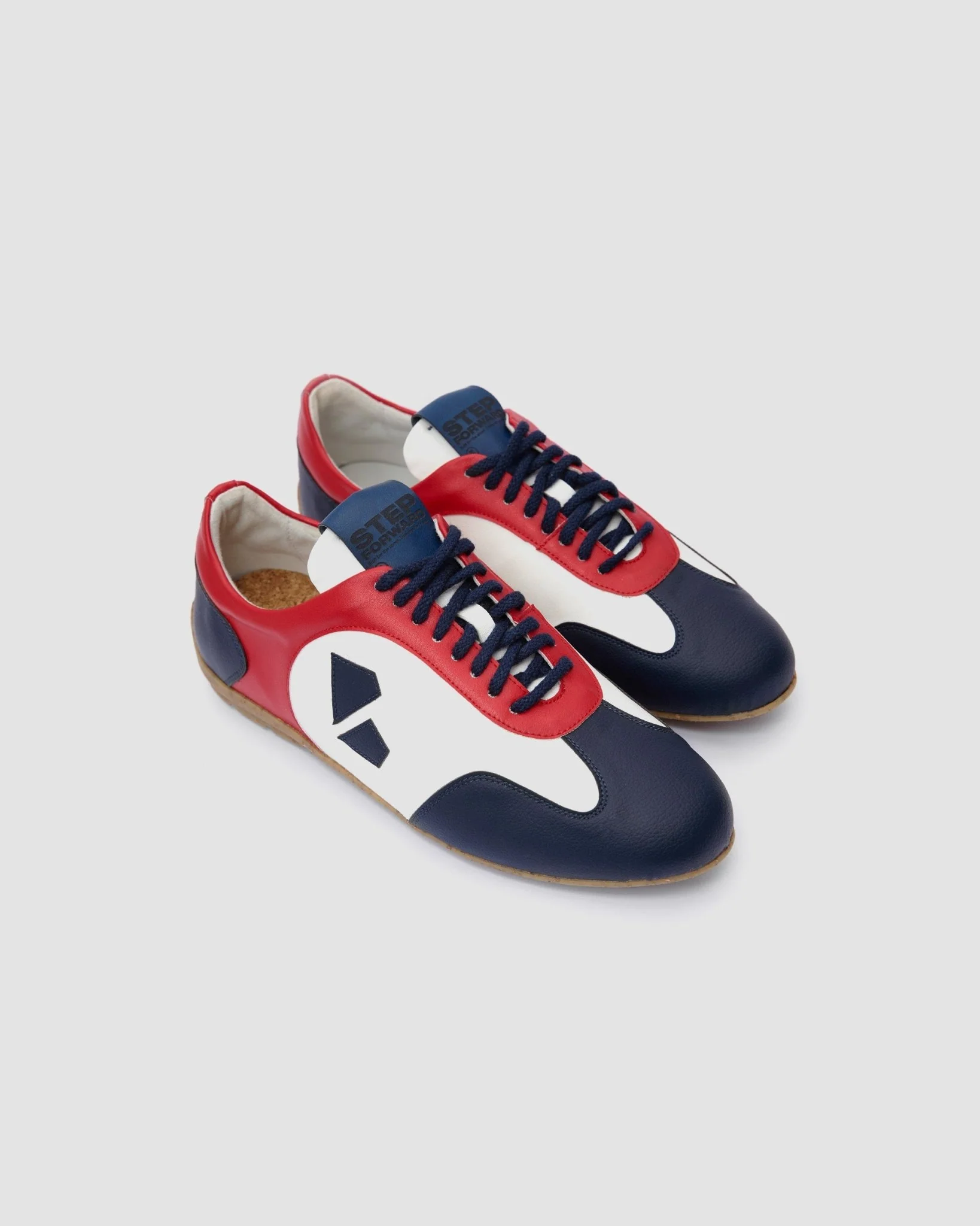 Racer Sneakers Blue Red White - Image 5