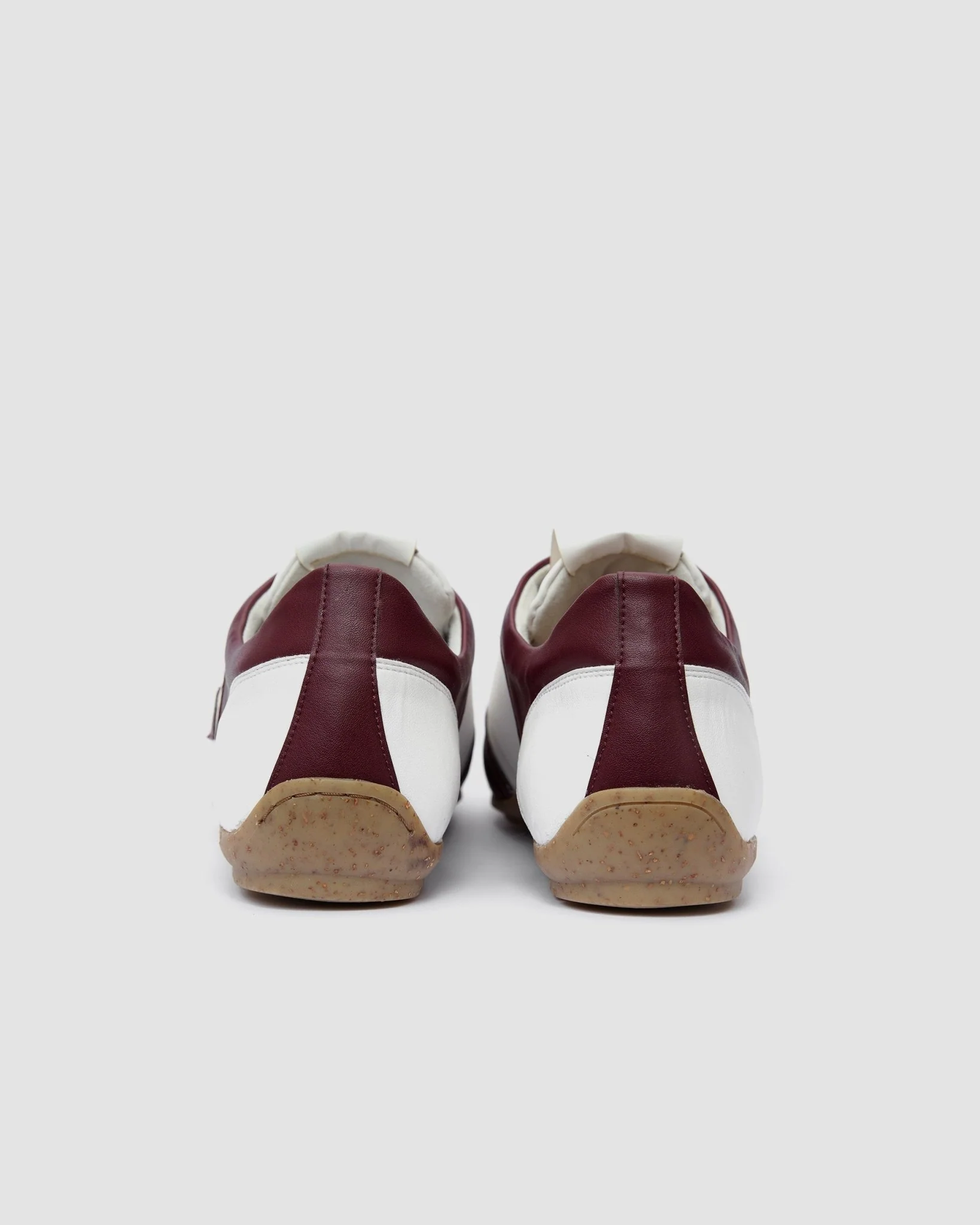 Racer Sneakers Burgundy White - Image 5
