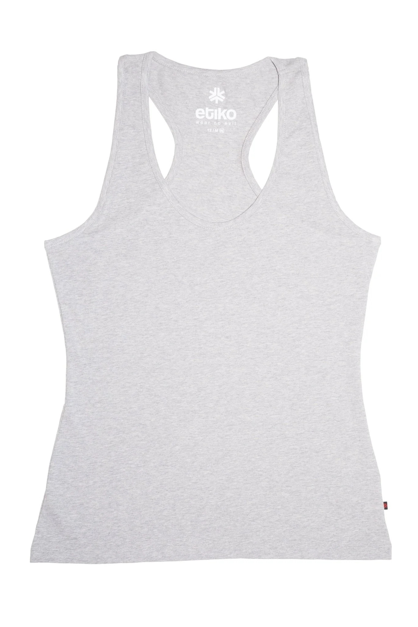 Racerback Singlet, Women's Grey - Image 3