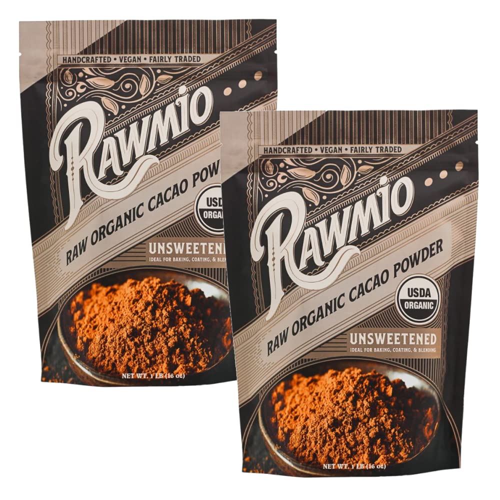 Raw Organic Cacao Powder - 16 oz - Image 9