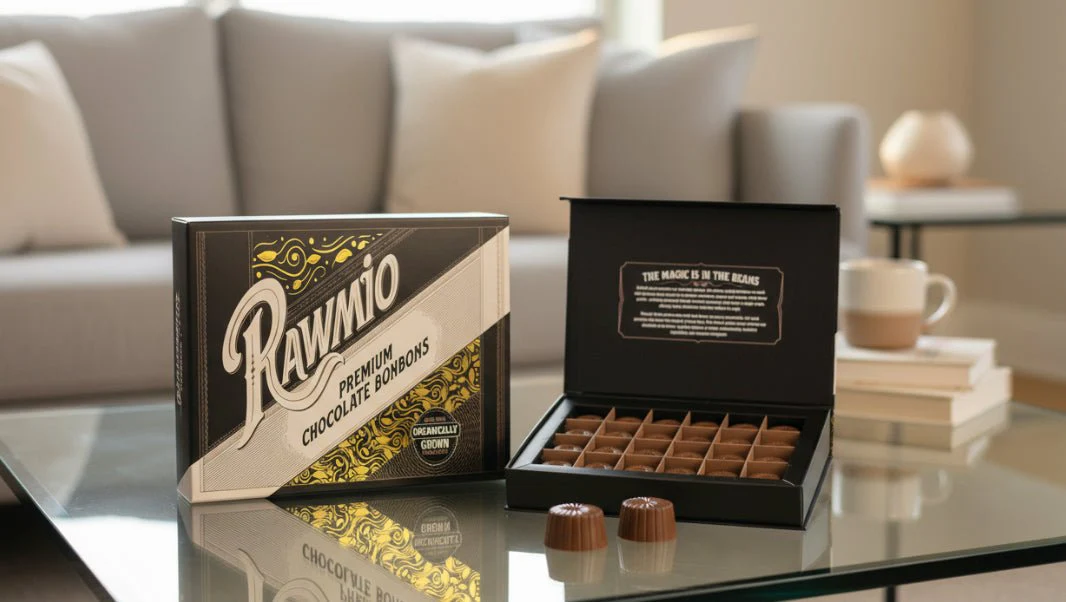 Rawmio Coconut Milk Chocolate Bonbons, 24 Bonbons - Image 6