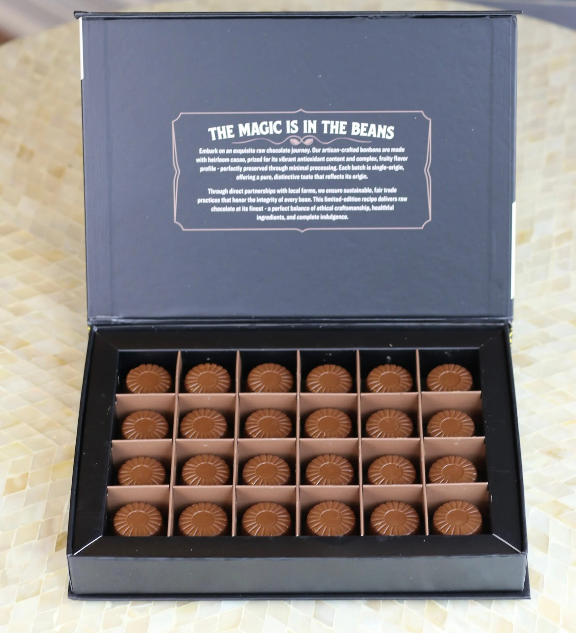 Rawmio Coconut Milk Chocolate Bonbons, 24 Bonbons - Image 8