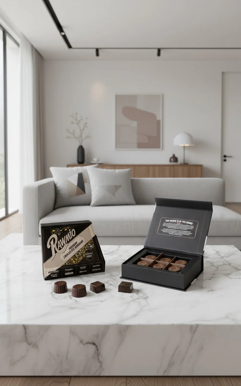 Rawmio Coconut Milk Chocolate Bonbons, 6 Bonbons - Image 7