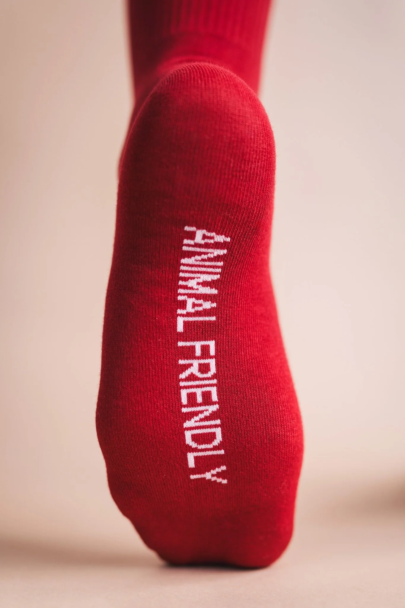 Animal Friendly Sock Red - Image 3
