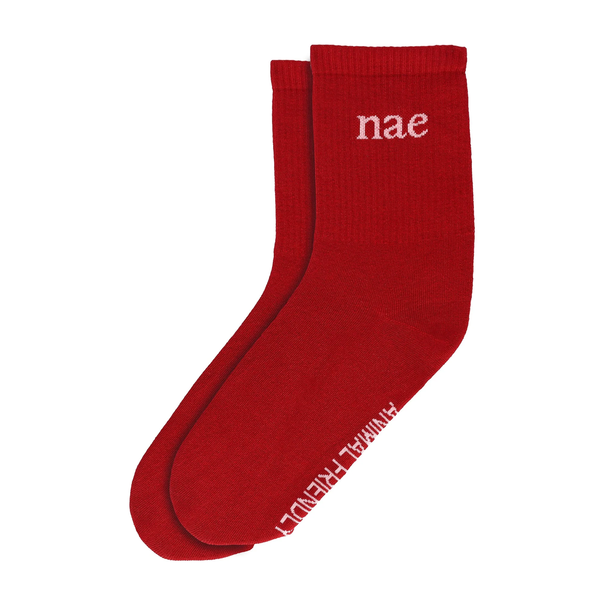 Animal Friendly Sock Red - Image 4