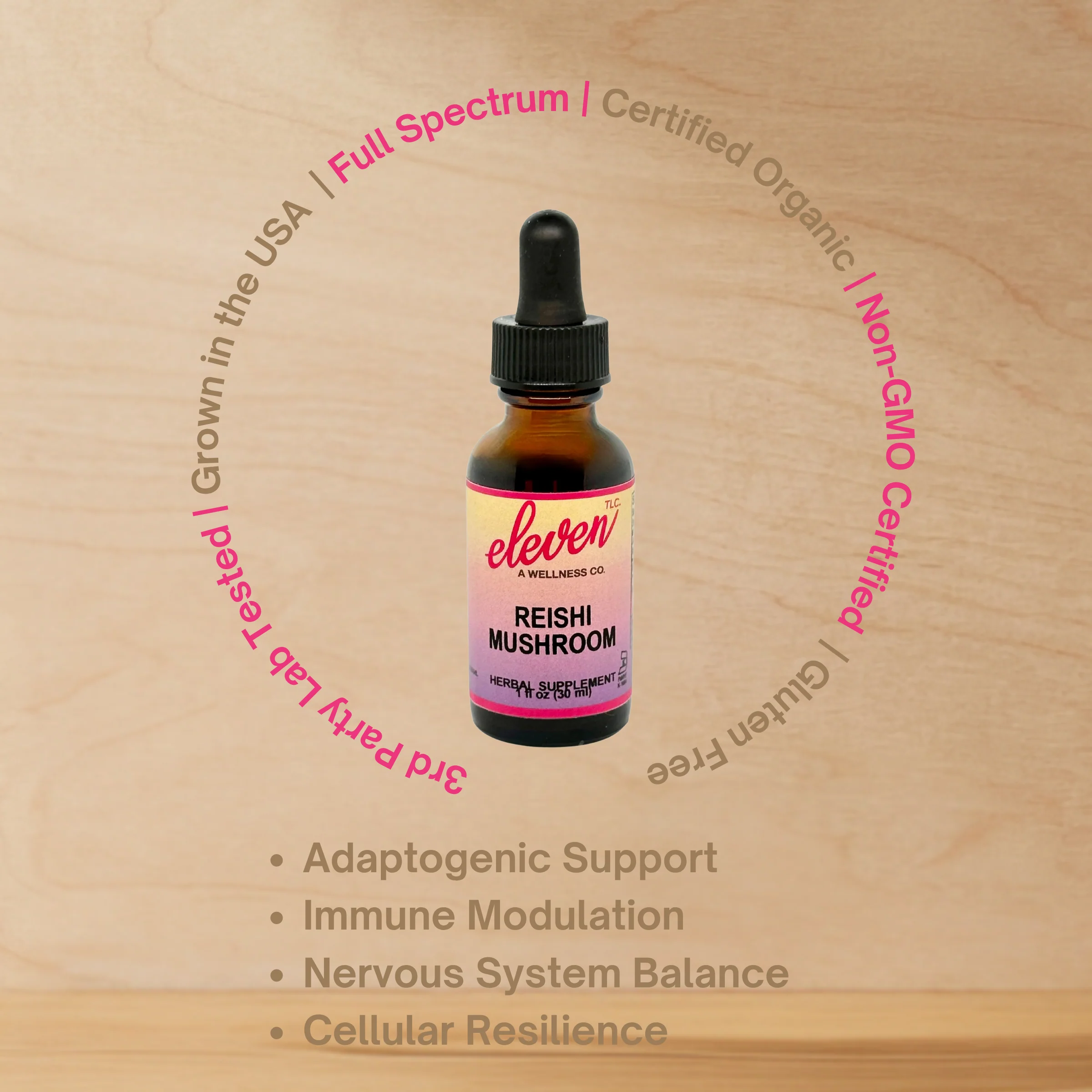 Reishi Mushroom Tincture | 1 oz - Image 5