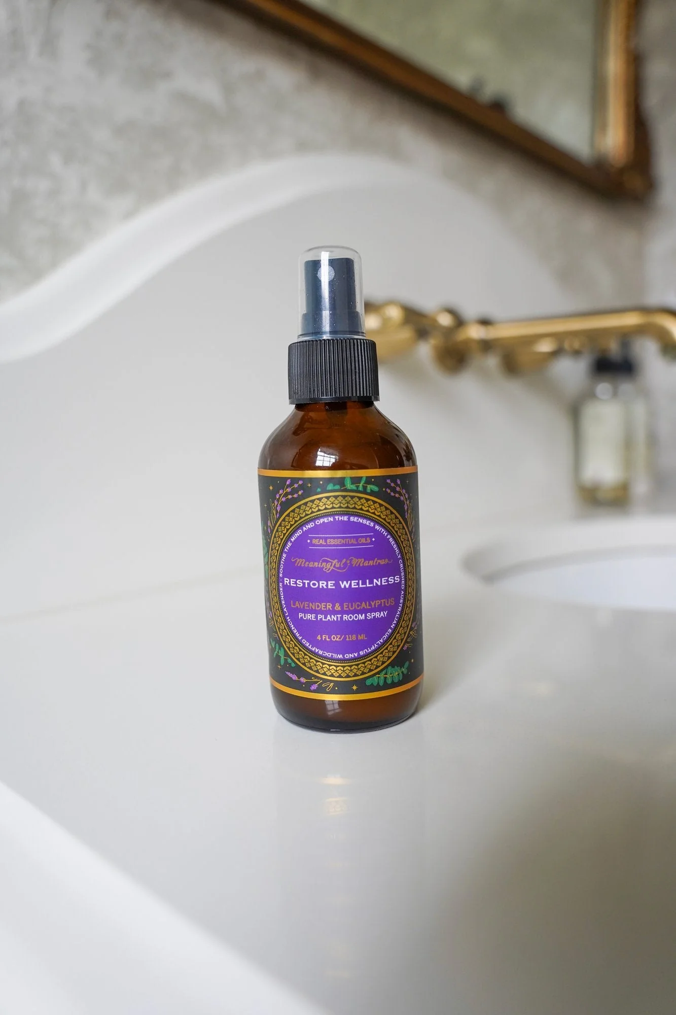 Restore Wellness Lavender & Eucalyptus Pure Plant Room Spray - Image 2