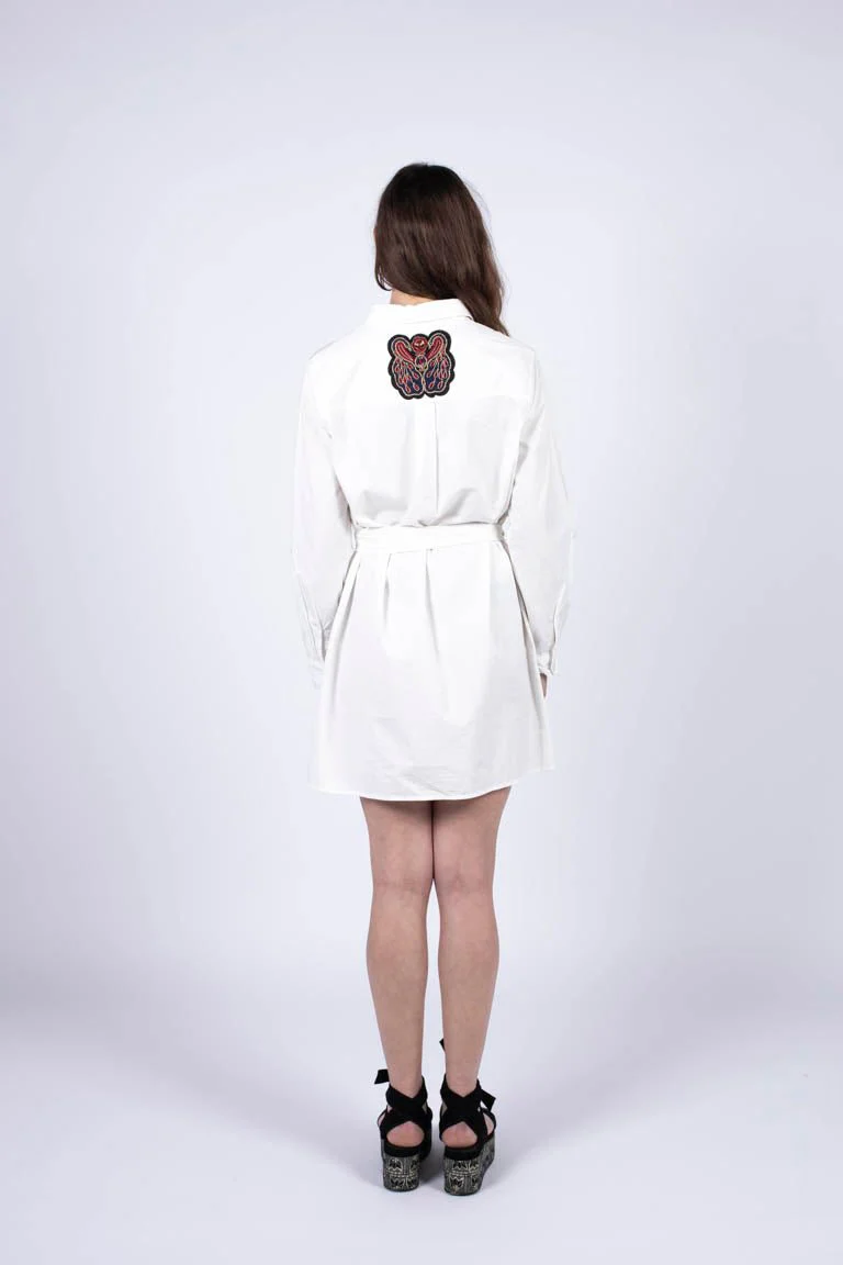 Robe Chemise Avika White - Image 7