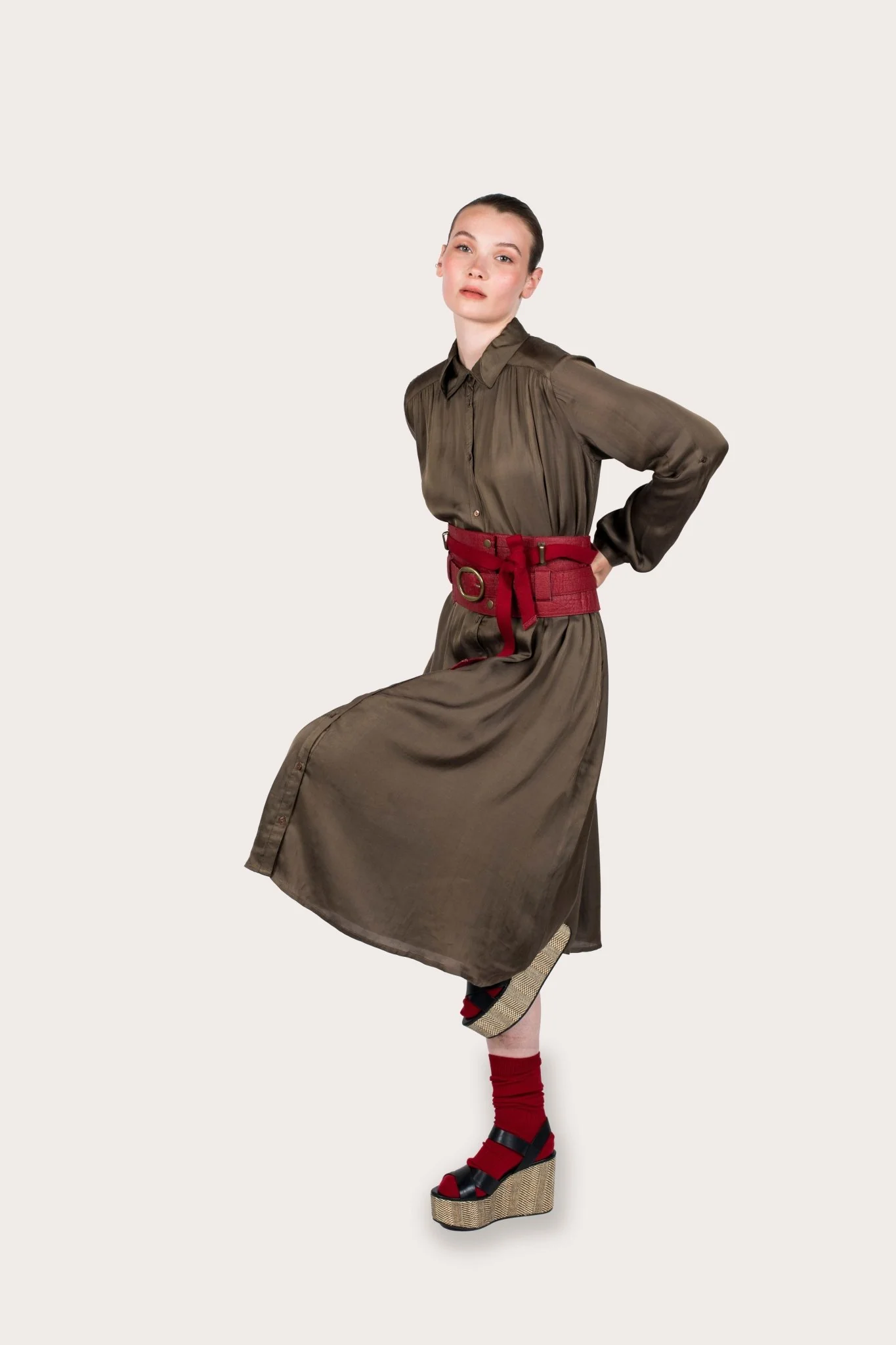 Robe Erika Tabacco - Image 5