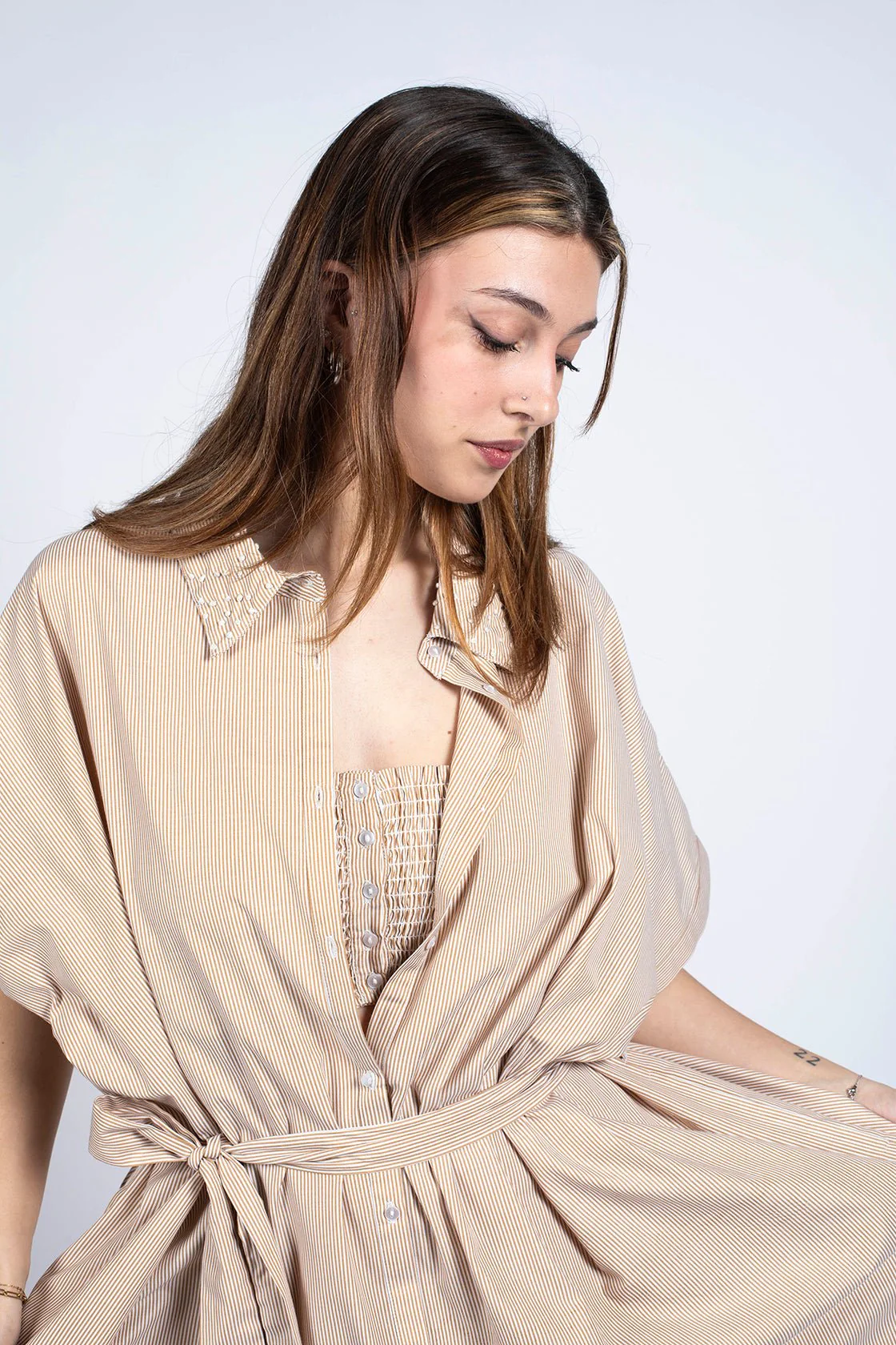 Robe Glam Nude - Image 5