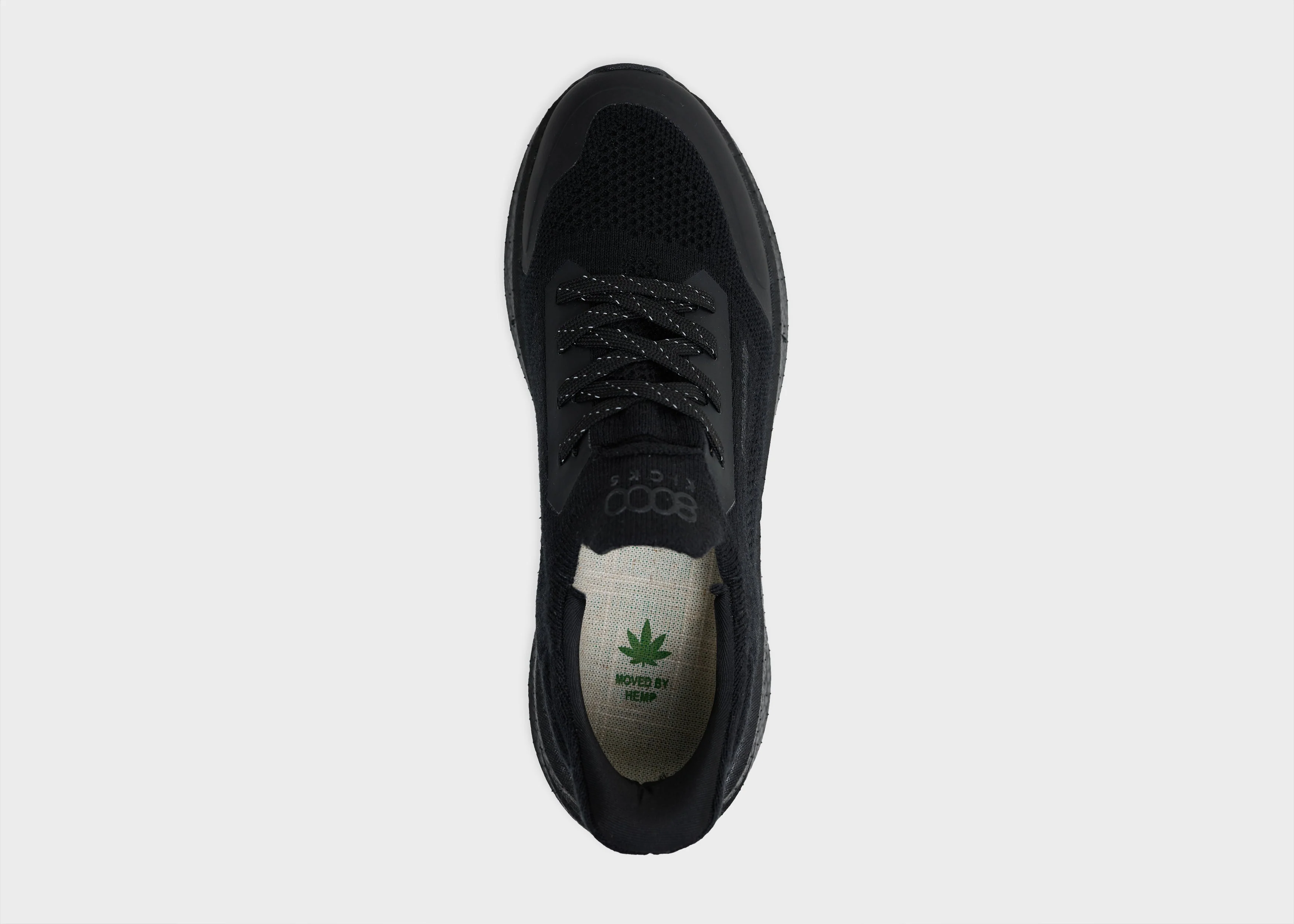 Runners for Men in Full Black - Image 4