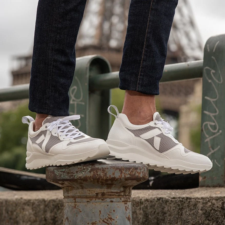 Lewis Running Sneaker – Biosourced & Recycled White - Image 10