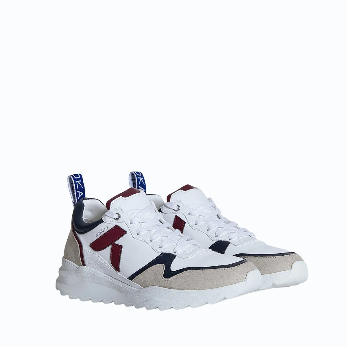Lewis Running Sneaker – Biosourced & Recycled Bordeaux Navy - Image 2