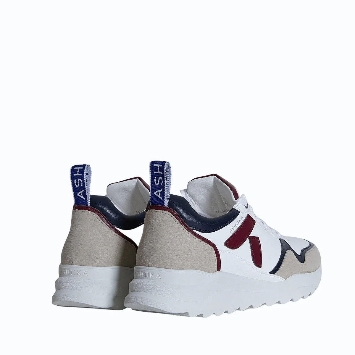 Lewis Running Sneaker – Biosourced & Recycled Bordeaux Navy - Image 3