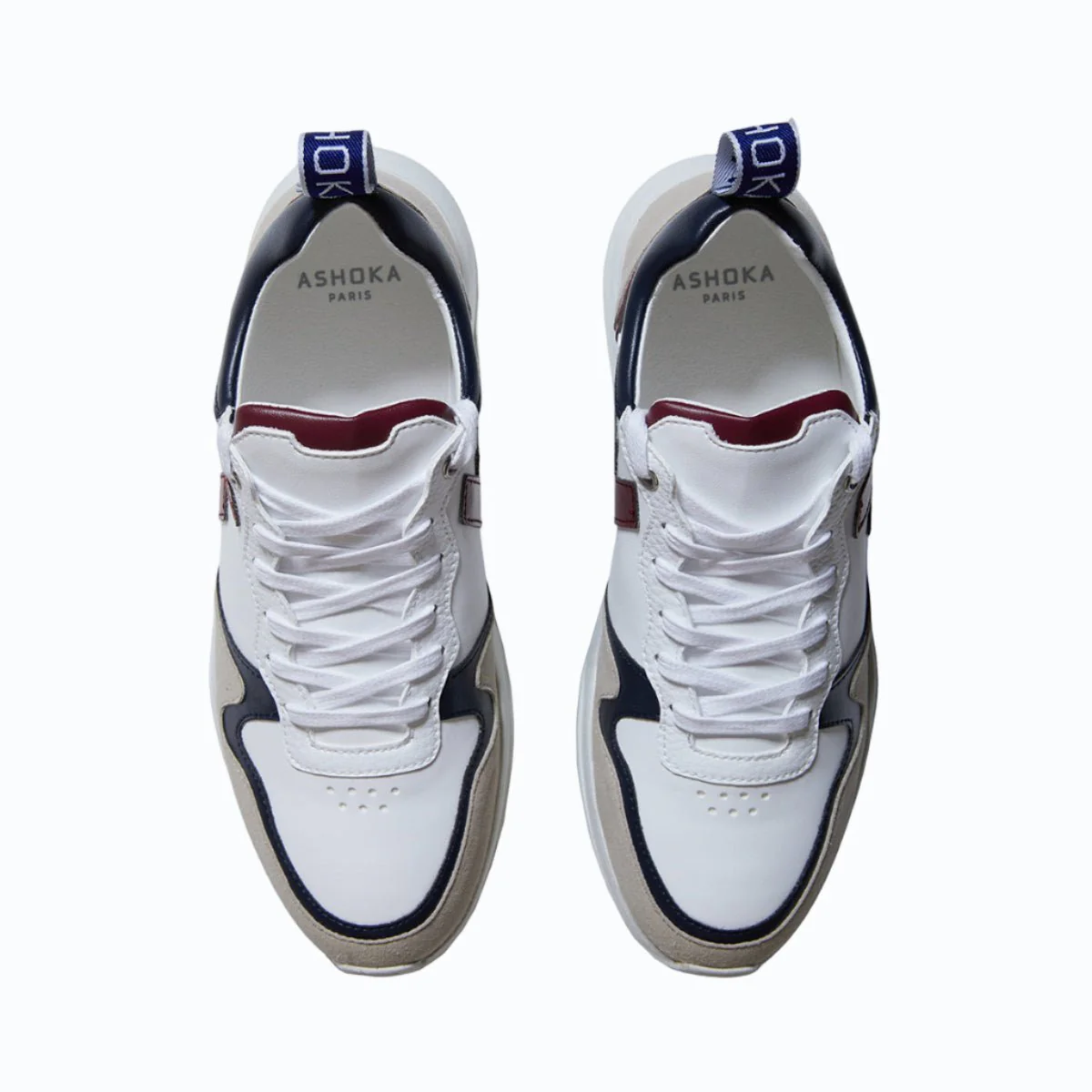 Lewis Running Sneaker – Biosourced & Recycled Bordeaux Navy - Image 5