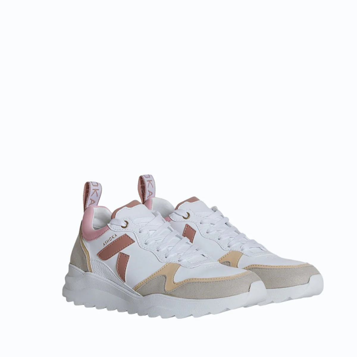 Lewis Running Sneaker – Biosourced & Recycled Trio of Pink - Image 2