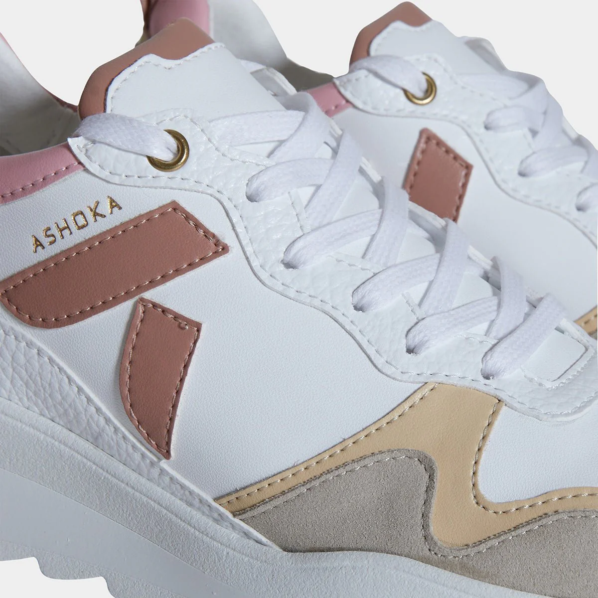 Lewis Running Sneaker – Biosourced & Recycled Trio of Pink - Image 4