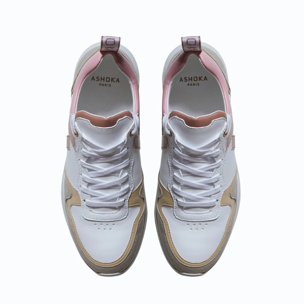 Lewis Running Sneaker – Biosourced & Recycled Trio of Pink - Image 6