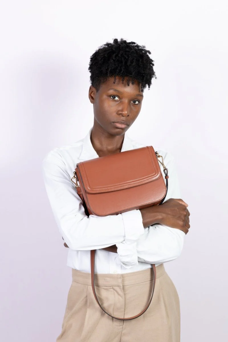 Brigitte Couture Uppeal™ Camel Bag - Image 3