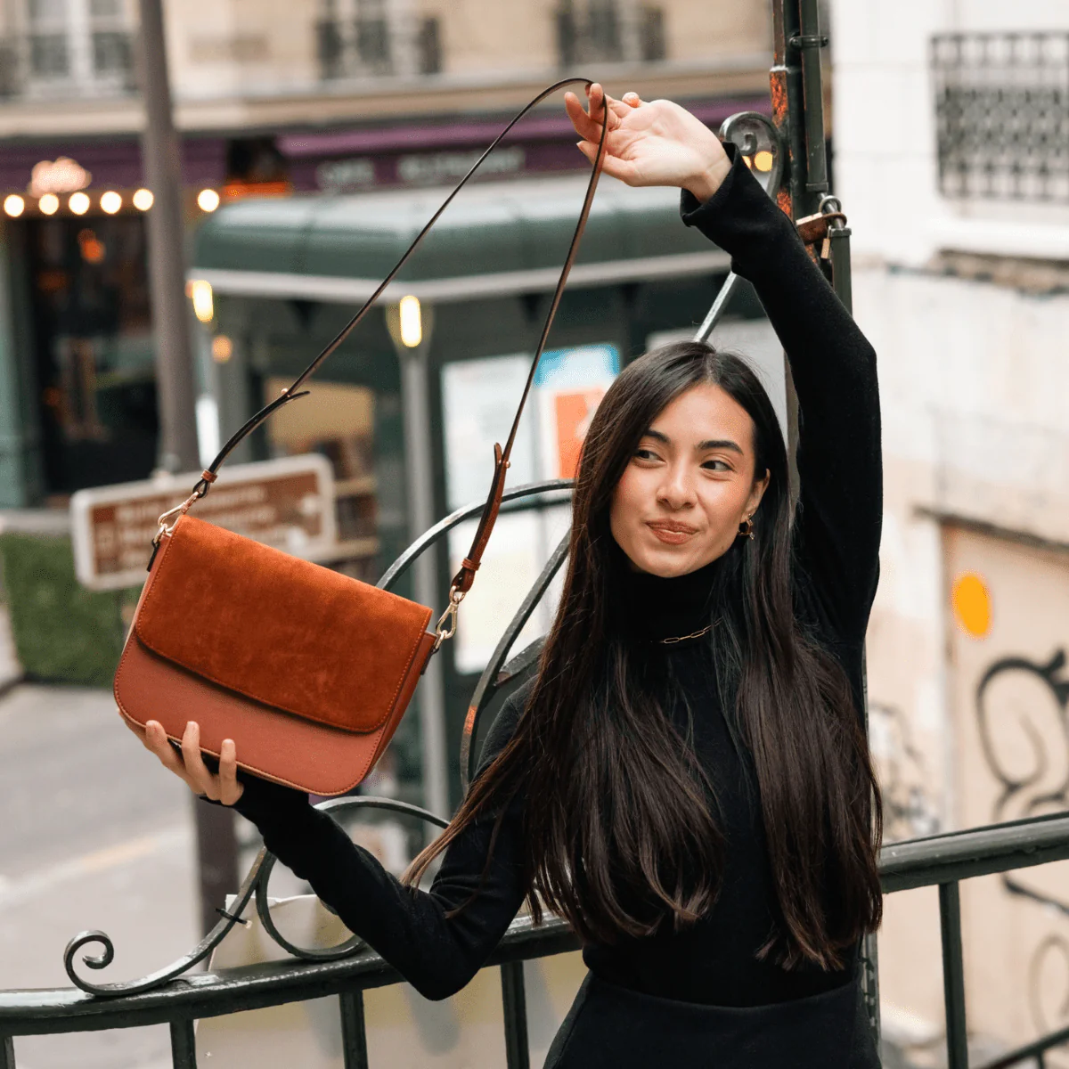 Brigitte Oxymore Uppeal™ Camel Bag - Image 2