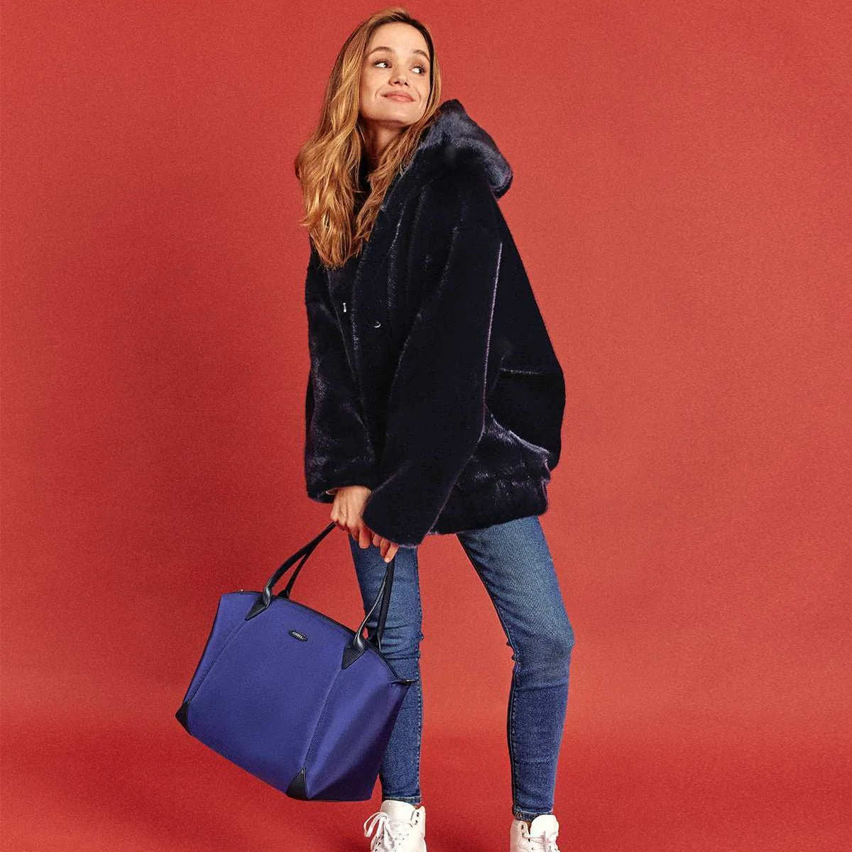 Journey Uppeal™ & Recycled Nylon Navy Blue Bag - Image 4