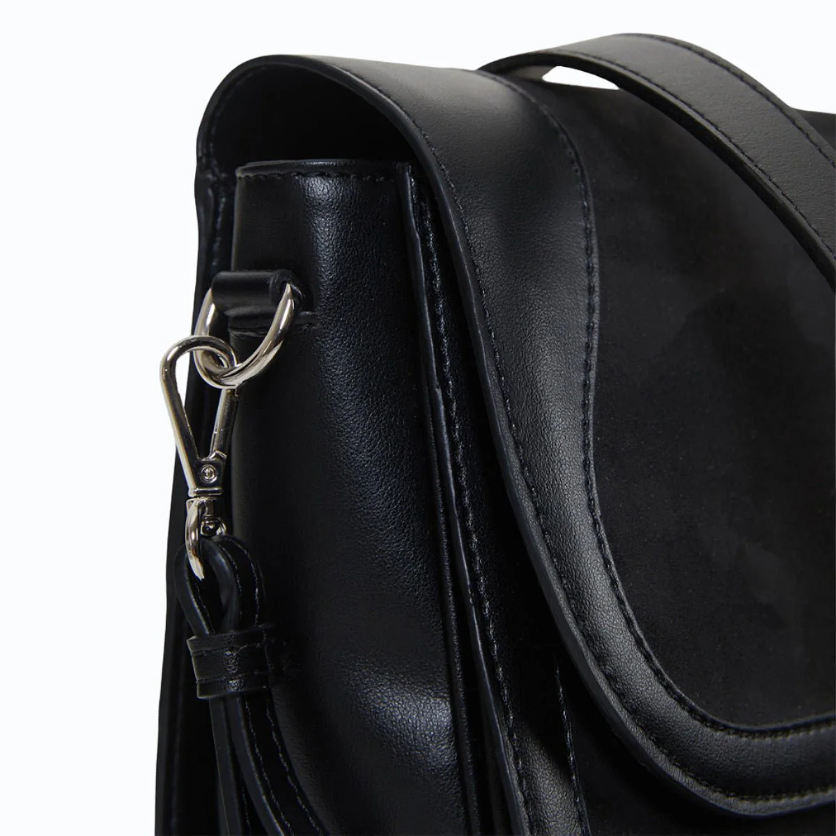 Marilyn Uppeal™ & Recycled Vegan Suede Black Bag - Image 3