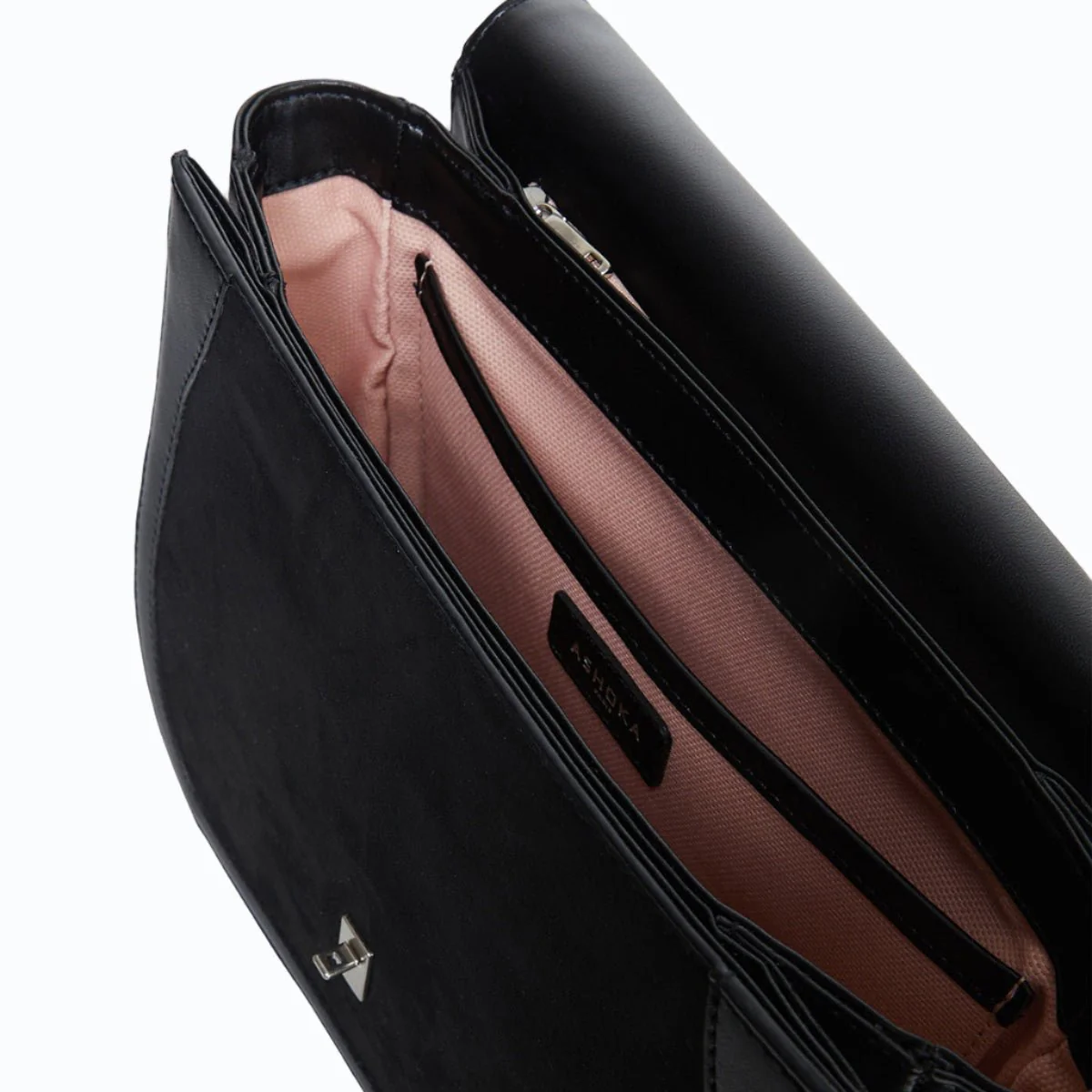 Marilyn Uppeal™ & Recycled Vegan Suede Black Bag - Image 5