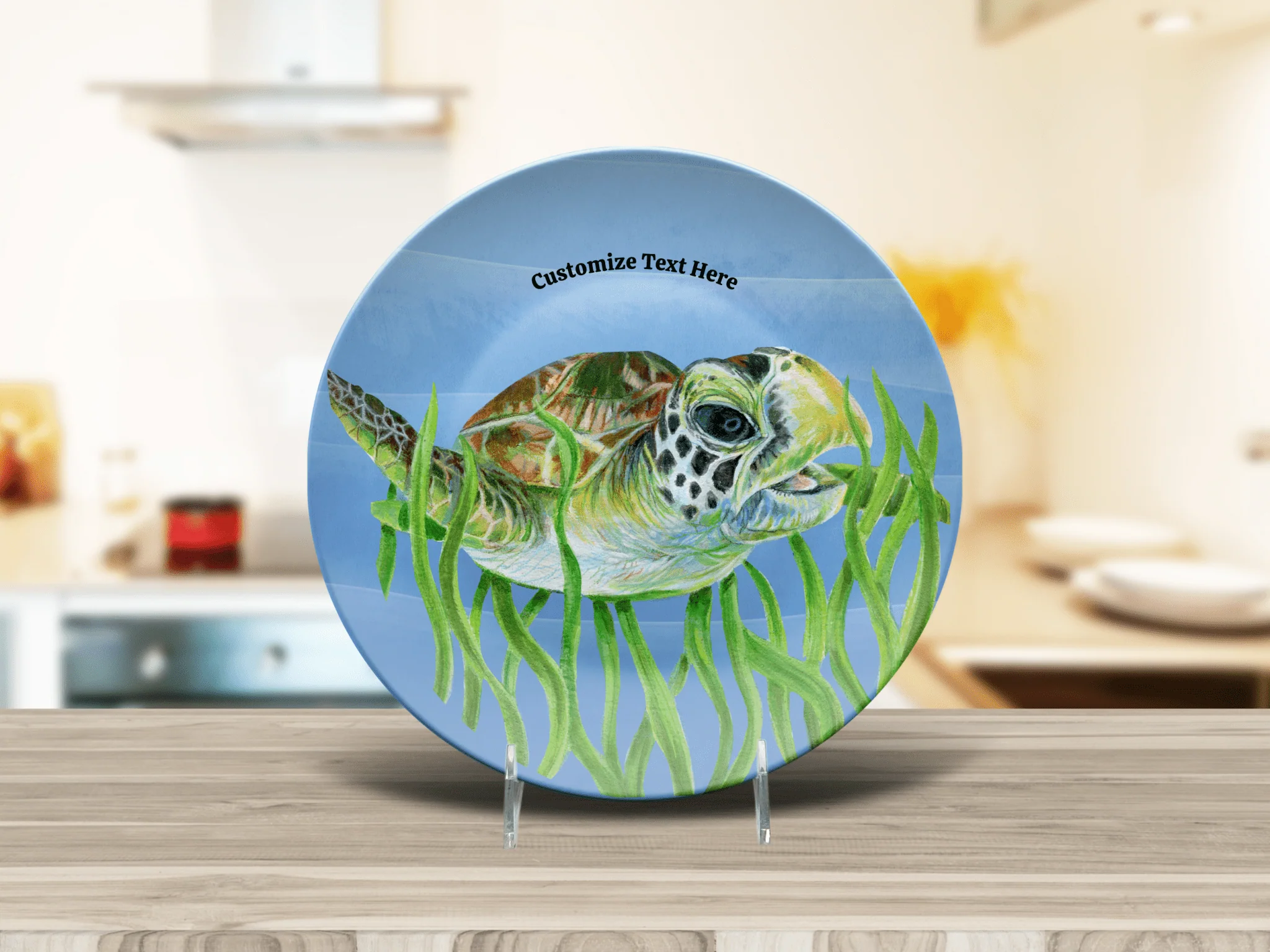 Sea Turtle Plate & Bowl - Image 5